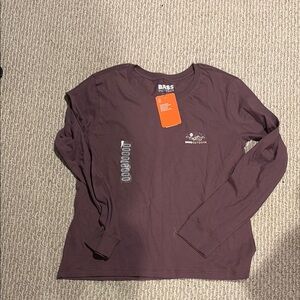 Bass Outdoor Purple Graphic Tee